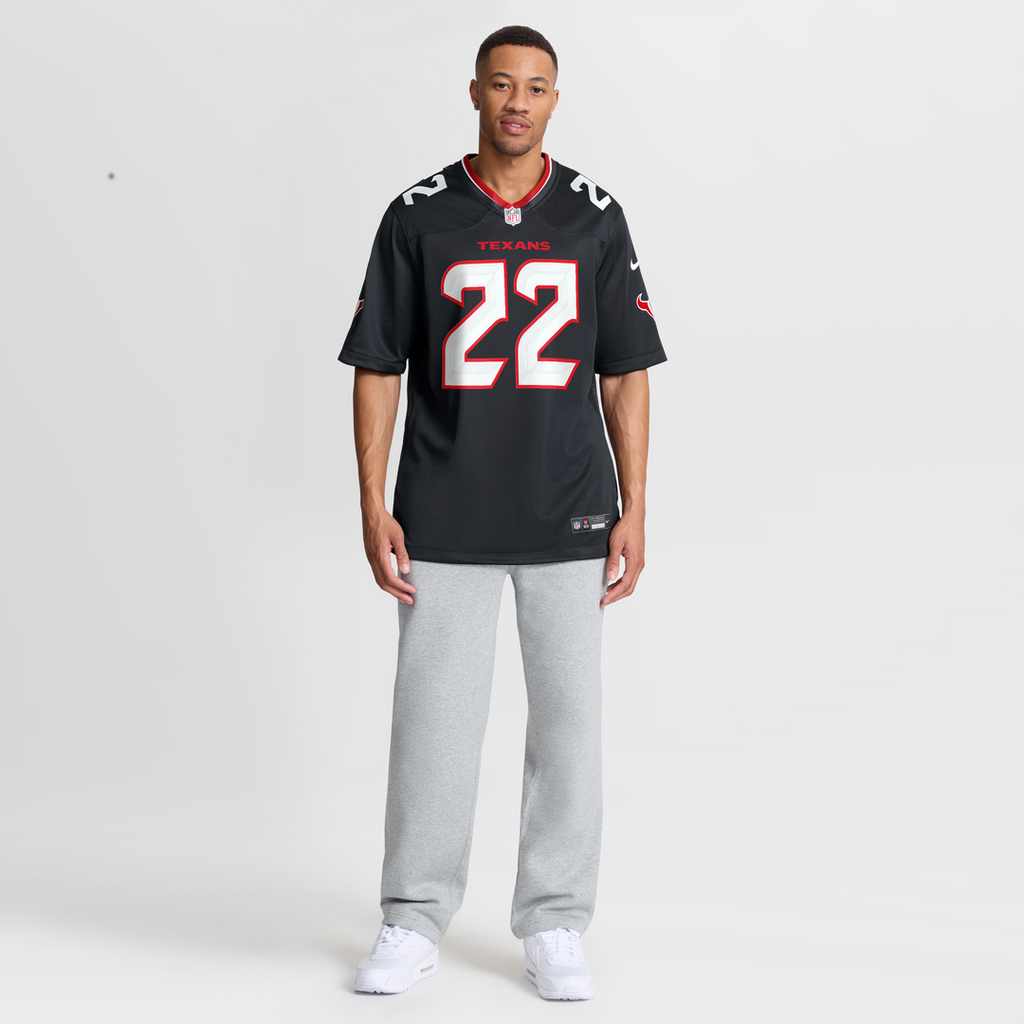 Houston Texans Jaylin Smith Navy Team Game Jersey