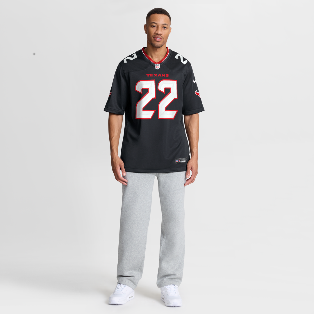Houston Texans Jaylin Smith Navy Team Game Jersey
