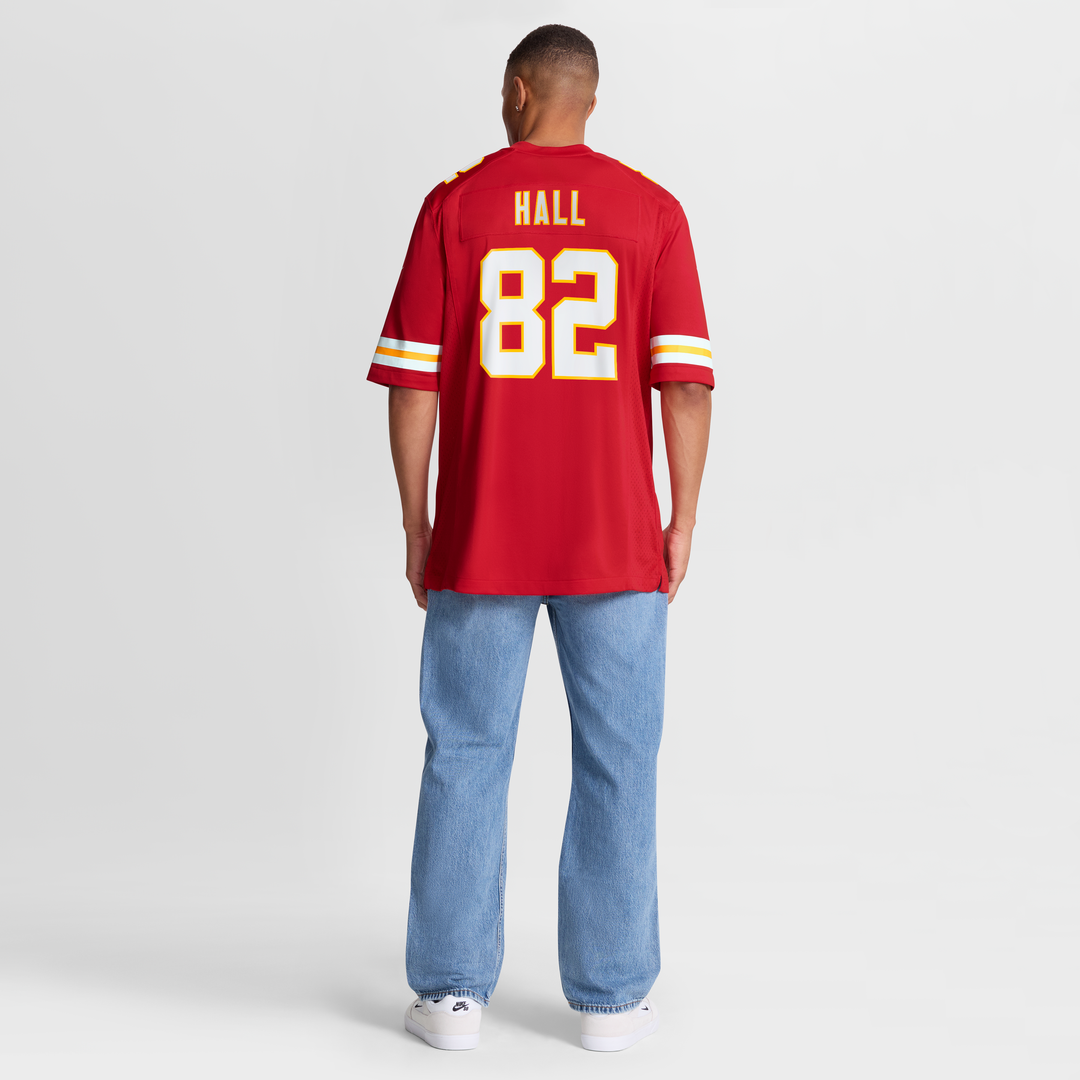 Kansas City Chiefs Dante Hall Red Retired Player Game Jersey