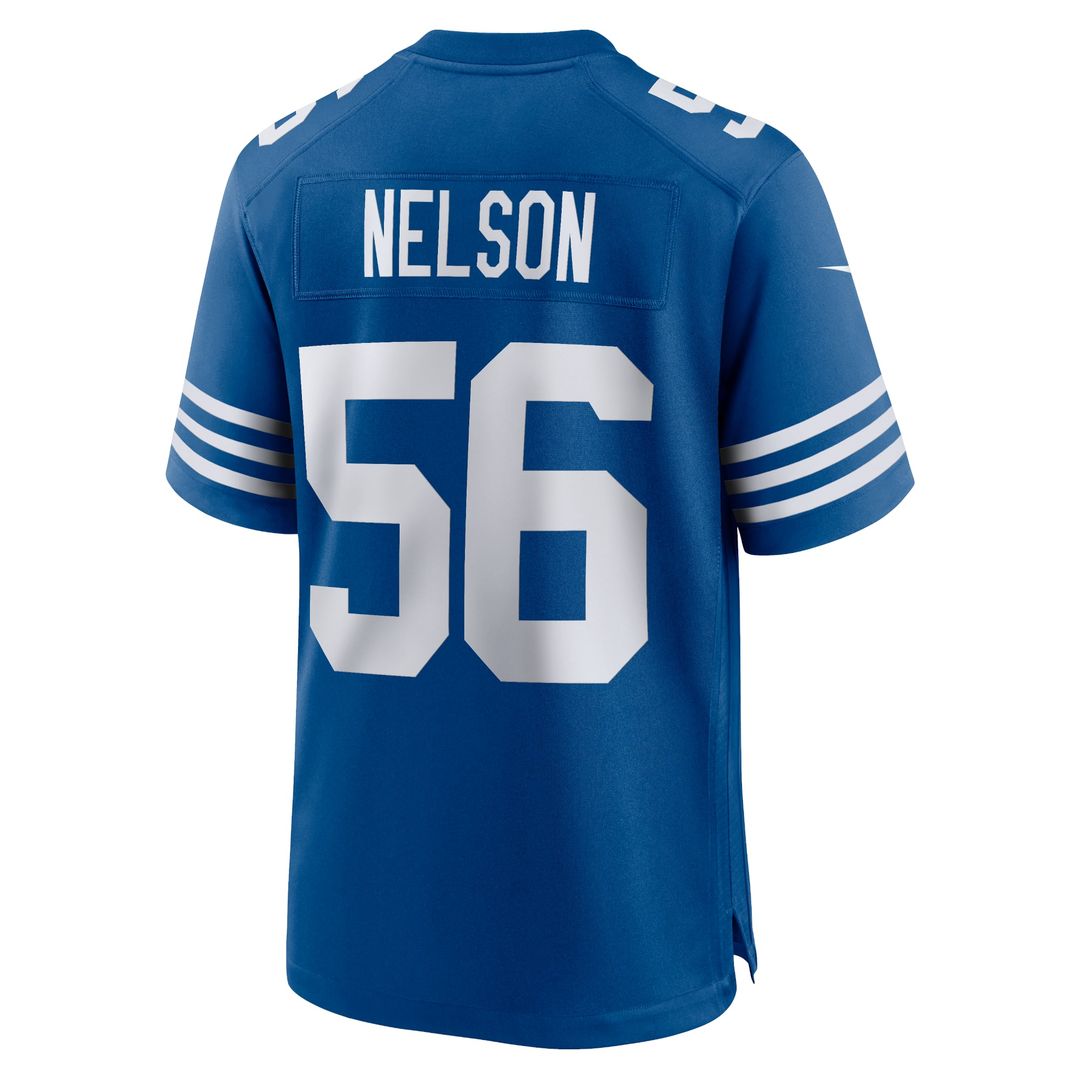 Indianapolis Colts Quenton Nelson White Game Player Jersey