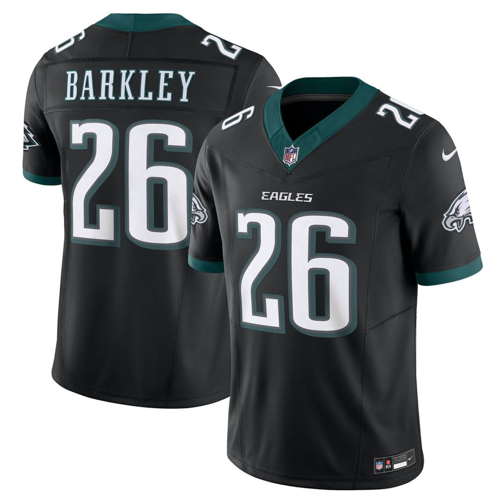 Philadelphia Eagles Saquon Barkley Black Vapor F.U.S.E. Limited Jersey
