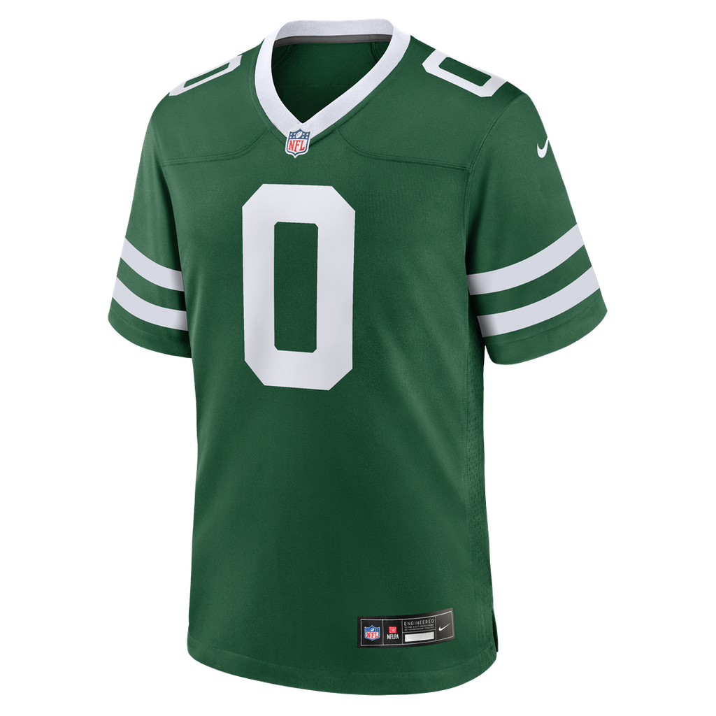 New York Jets Braelon Allen Legacy Green Game Jersey