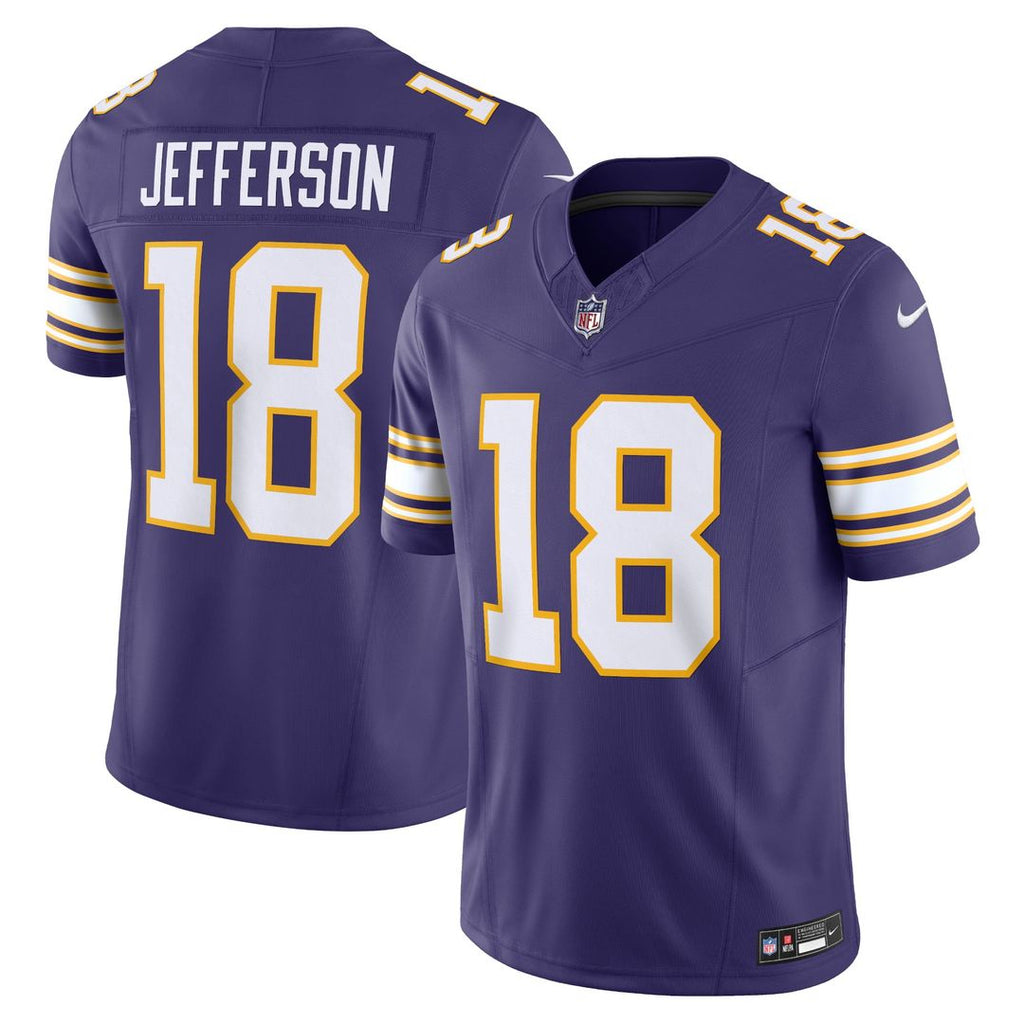 Minnesota Vikings Justin Jefferson Purple Vapor F.U.S.E. Limited Jersey