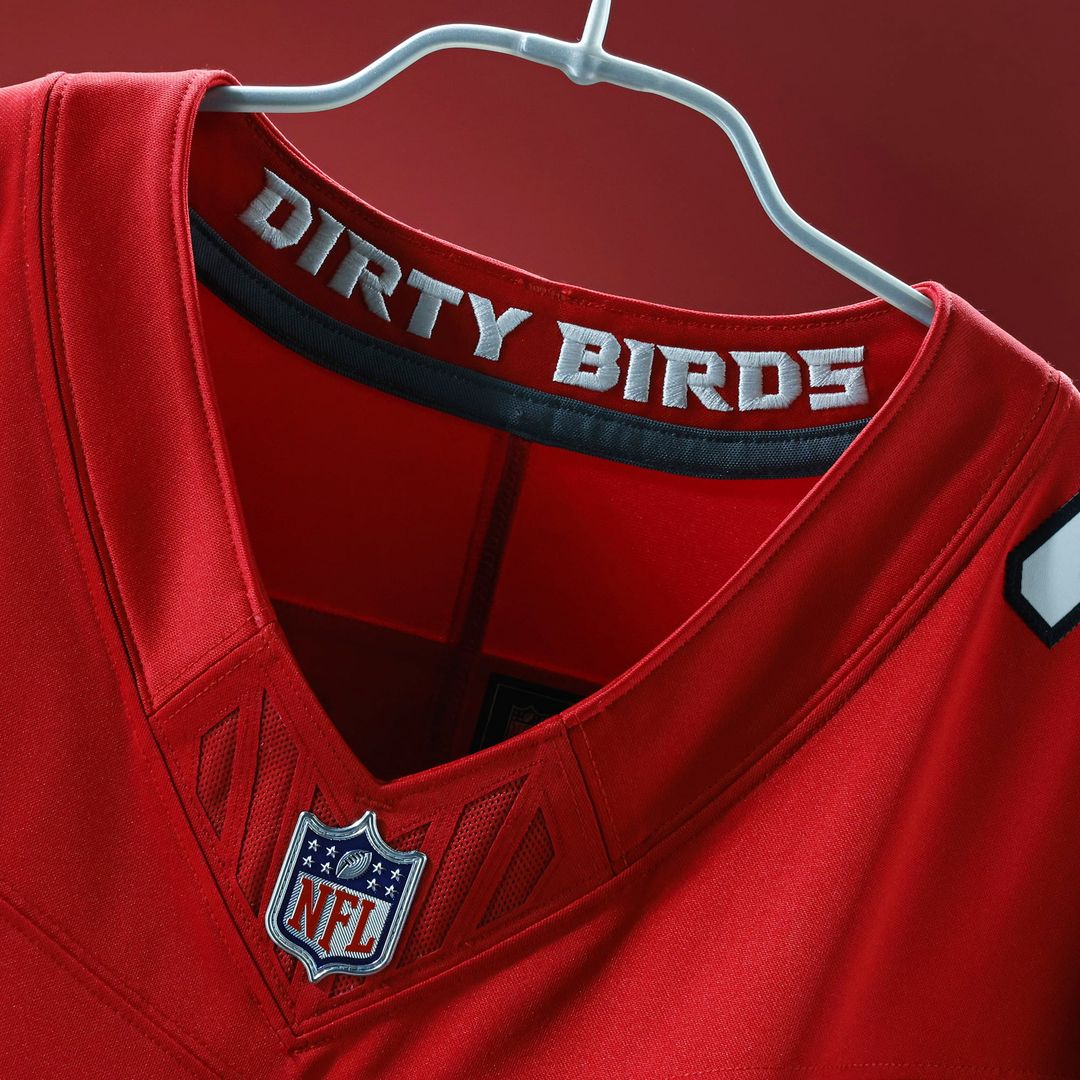 Atlanta Falcons Drake London Red Team Vapor F.U.S.E. Stitched Limited Jersey