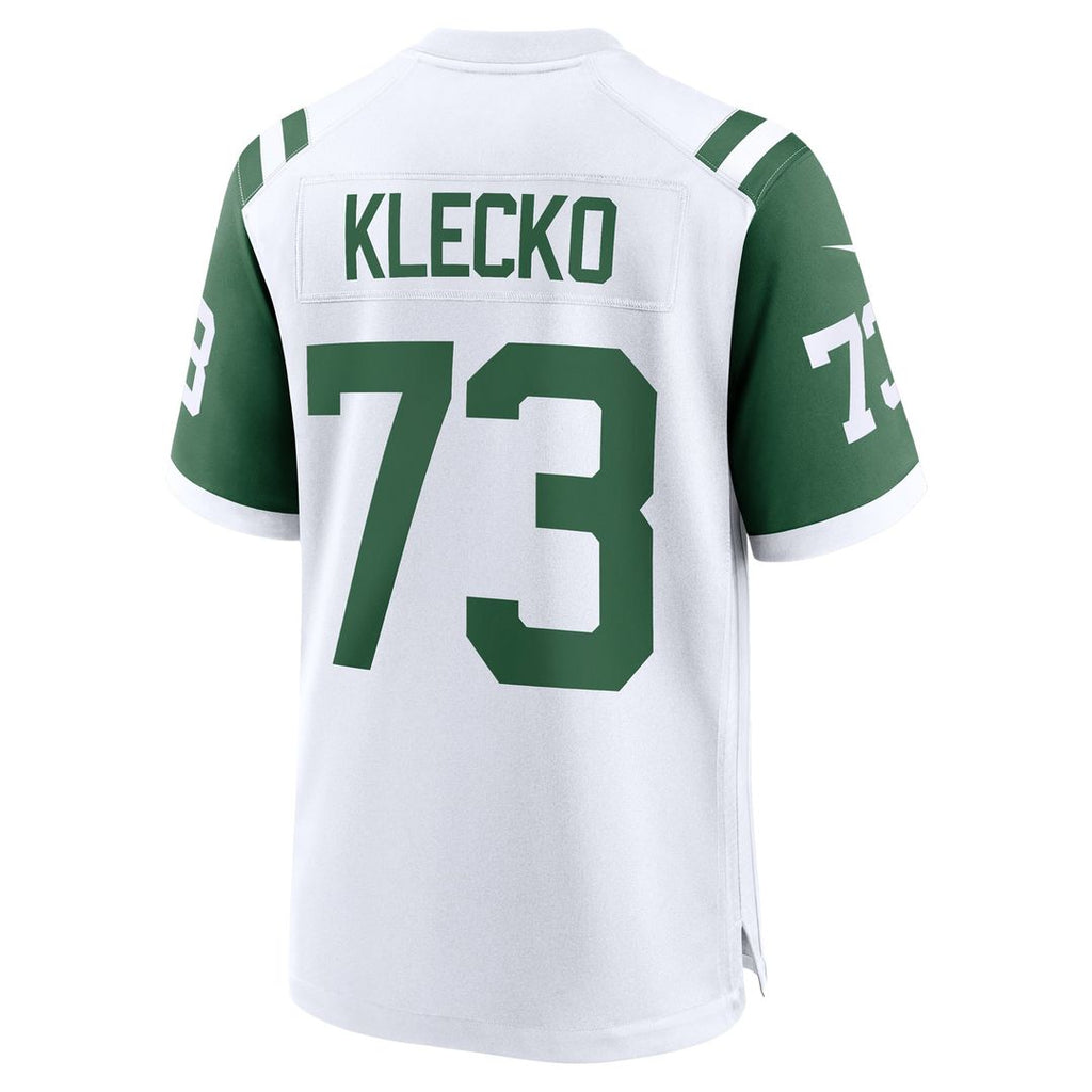 New York Jets Joe Klecko White Retired Player Alternate Game Jersey