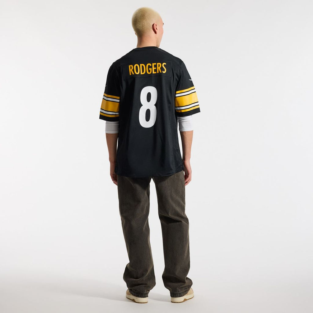 Pittsburgh Steelers Aaron Rodgers Gold Alternate 1933 Throwback Game Jersey