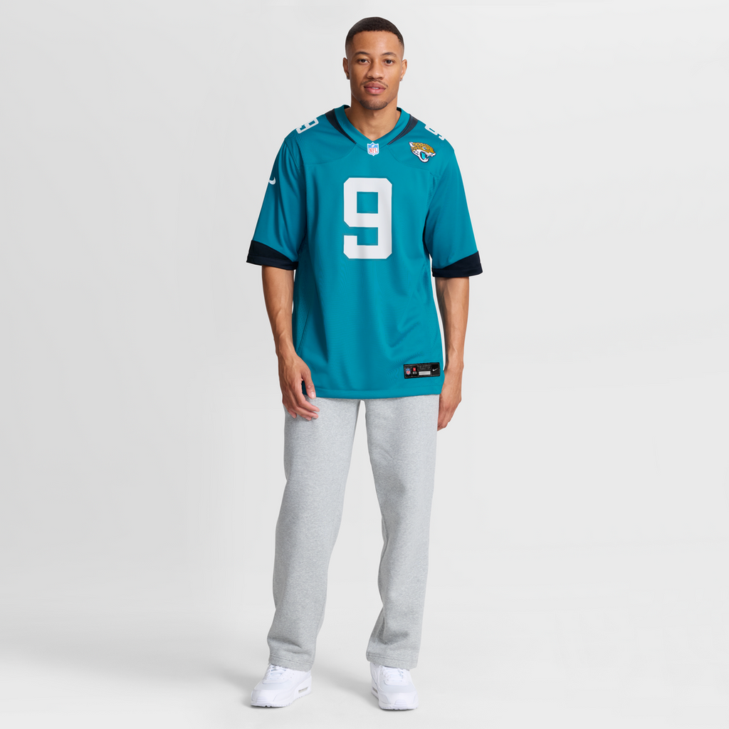 Jacksonville Jaguars Logan Cooke Teal Game Jersey