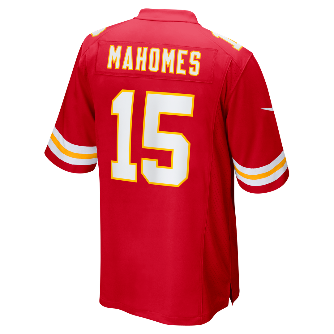 Kansas City Chiefs Patrick Mahomes Red Game Jersey