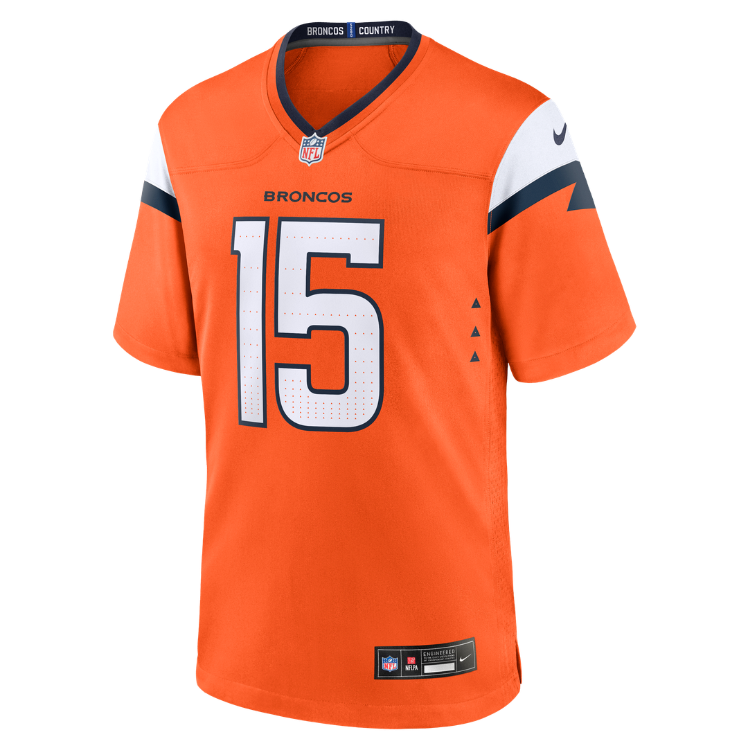 Denver Broncos Nik Bonitto Navy Alternate Game Jersey