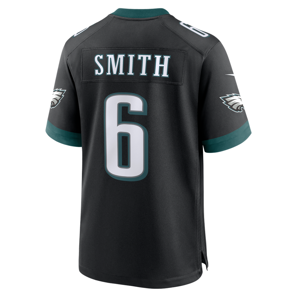Philadelphia Eagles DeVonta Smith White Game Jersey