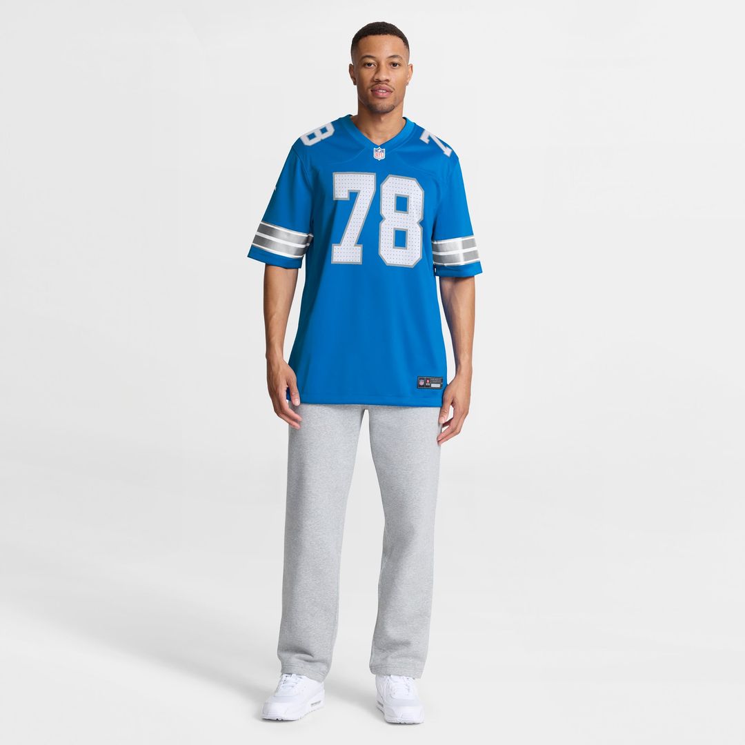 Detroit Lions Ben Bartch Blue Team Game Jersey