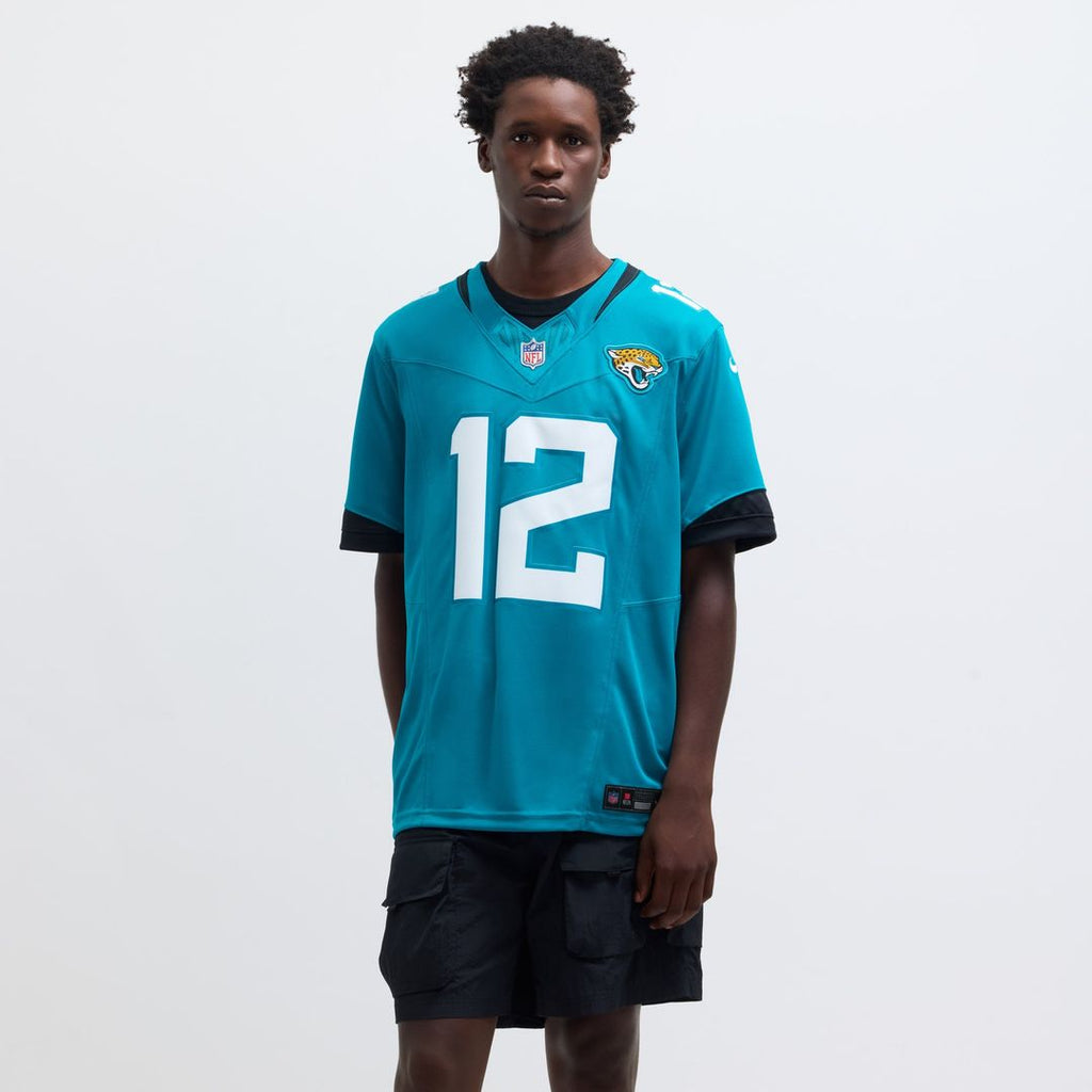 Jacksonville Jaguars Travis Hunter Teal Team Limited Jersey