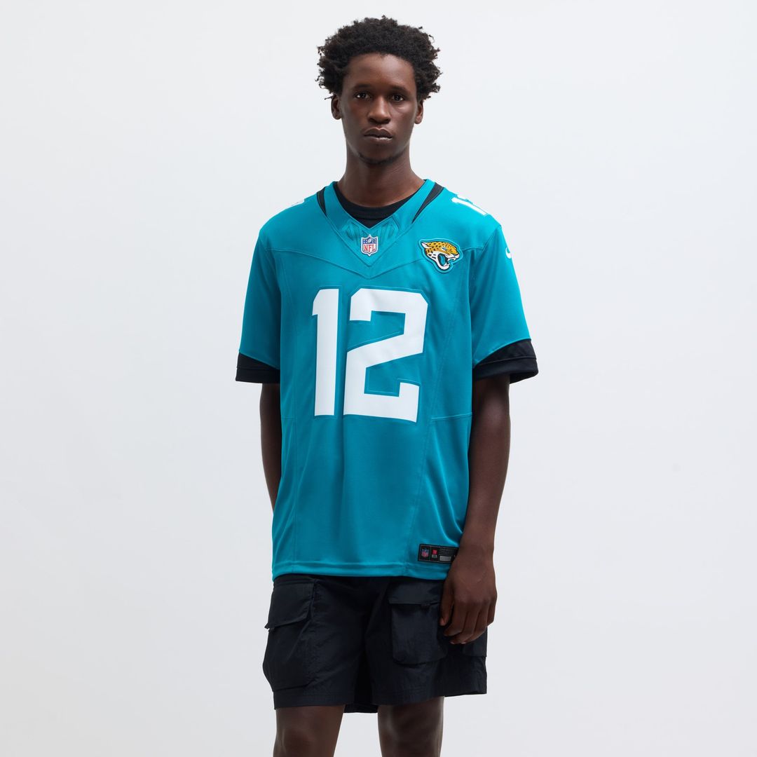 Jacksonville Jaguars Travis Hunter Teal Team Limited Jersey