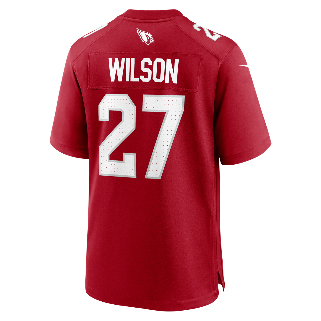 Arizona Cardinals Divaad Wilson Cardinal Team Game Jersey