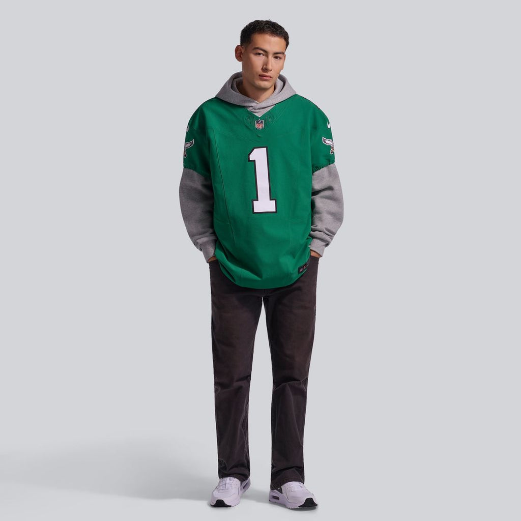 Philadelphia Eagles Jalen Hurts Kelly Green Alternate Vapor F.U.S.E. Elite Jersey