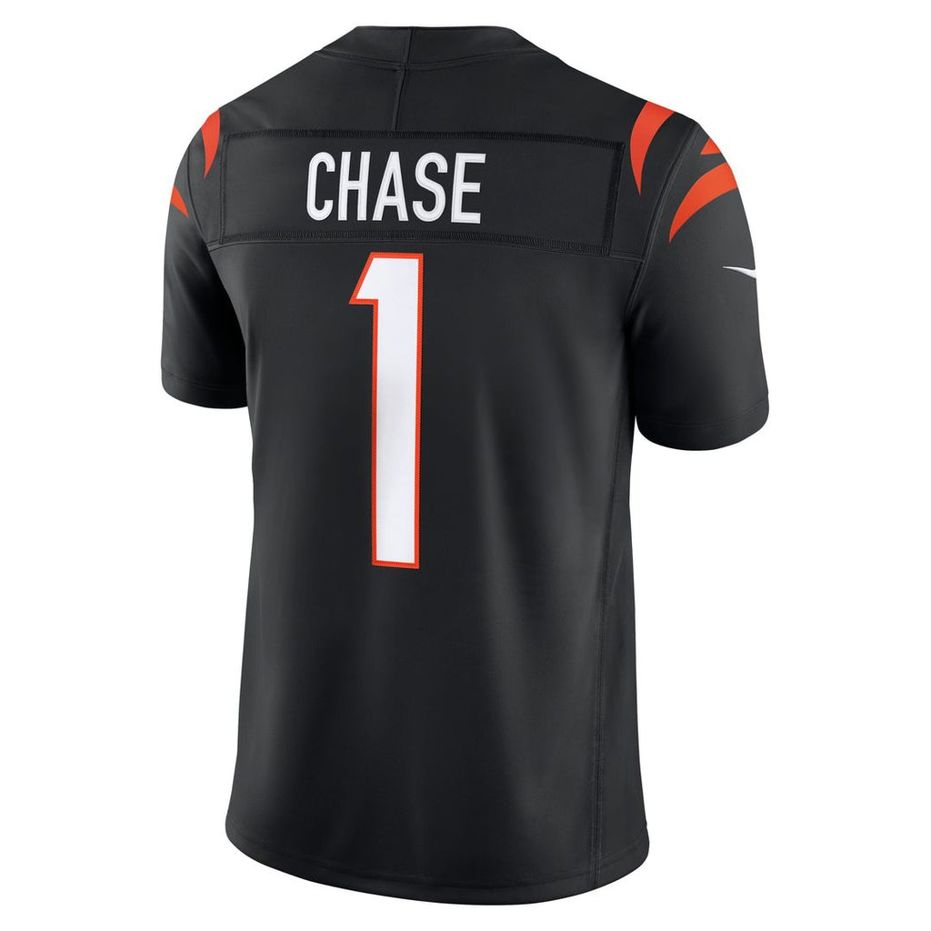 Cincinnati Bengals Ja'Marr Chase White Vapor F.U.S.E. Stitched Limited Jersey