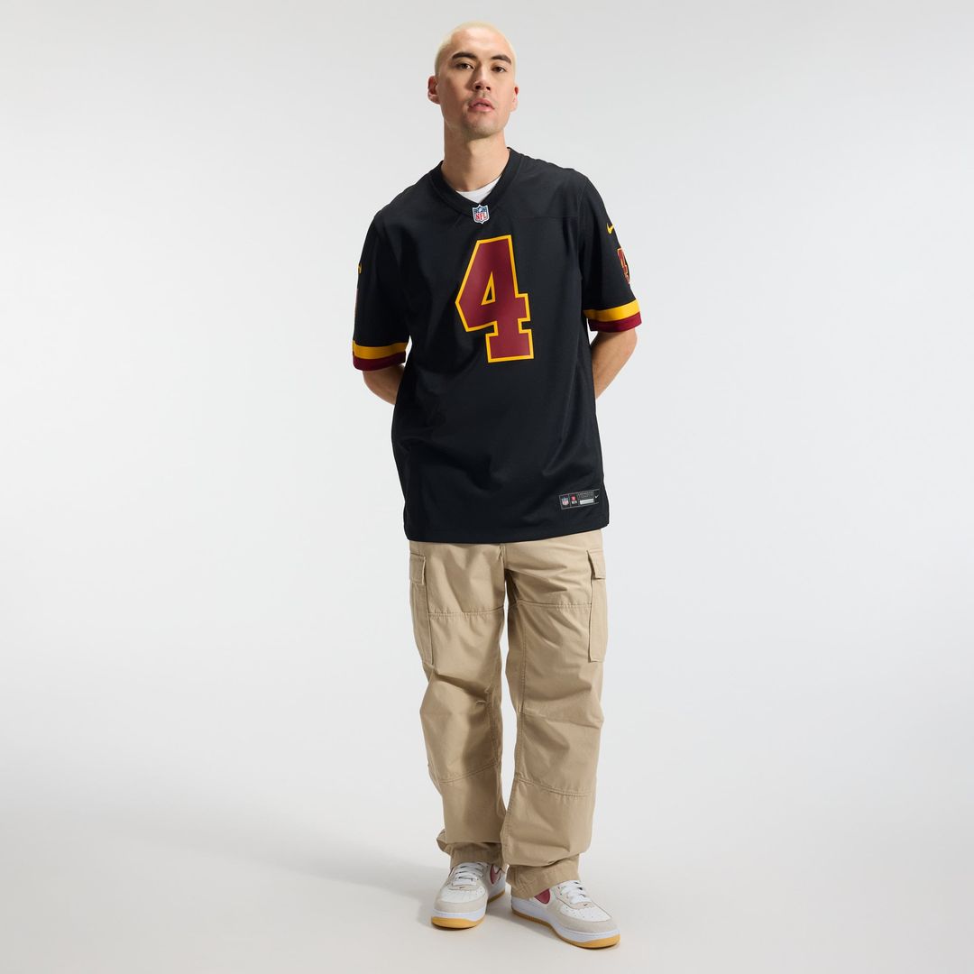 Washington Commanders Frankie Luvu Black Hail Raiser Alternate Game Jersey