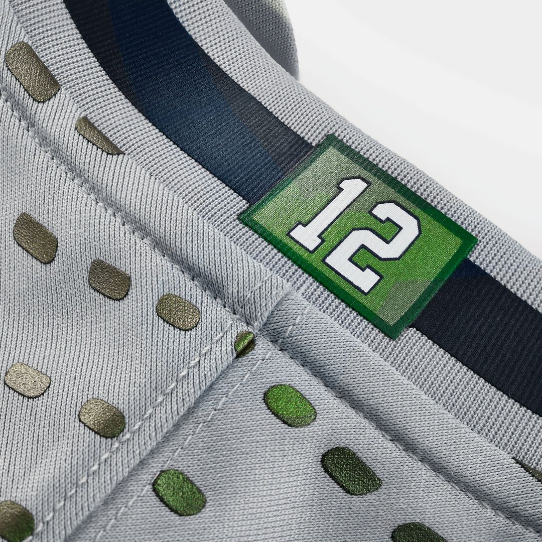 Seattle Seahawks Jaxon Smith-Njigba Gray Rivalries Collection Game Jersey