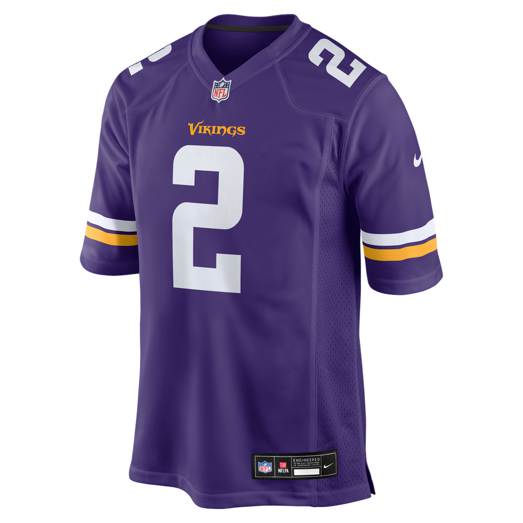 Minnesota Vikings Isaiah Rodgers Purple Team Game Jersey