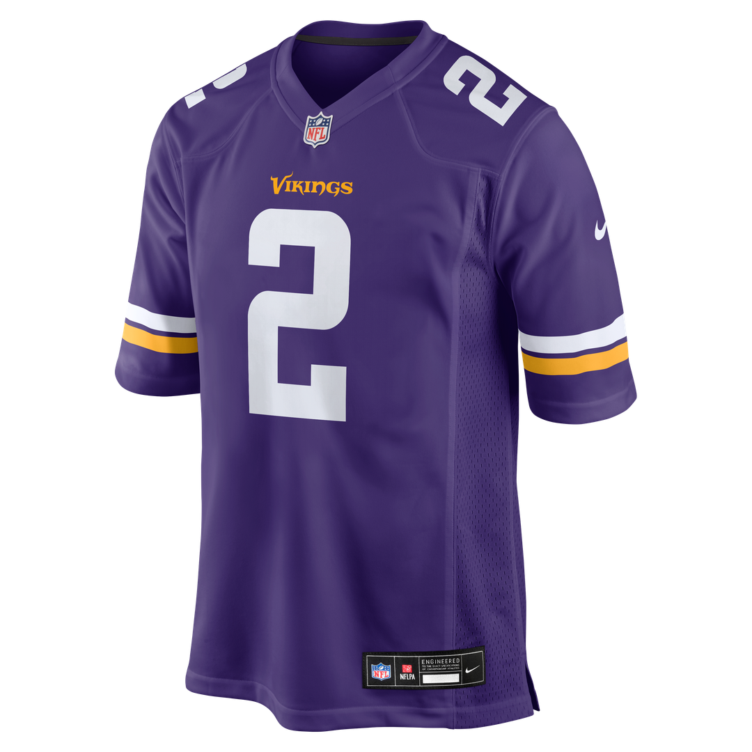 Minnesota Vikings Isaiah Rodgers Purple Team Game Jersey