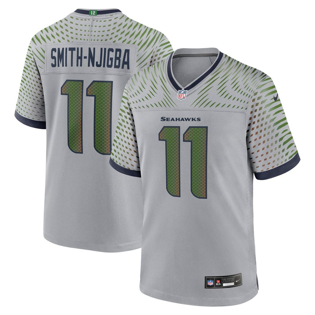 Seattle Seahawks Jaxon Smith-Njigba Gray Rivalries Collection Game Jersey
