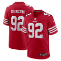 San Francisco 49ers Osa Odighizuwa Scarlet Team Game Jersey