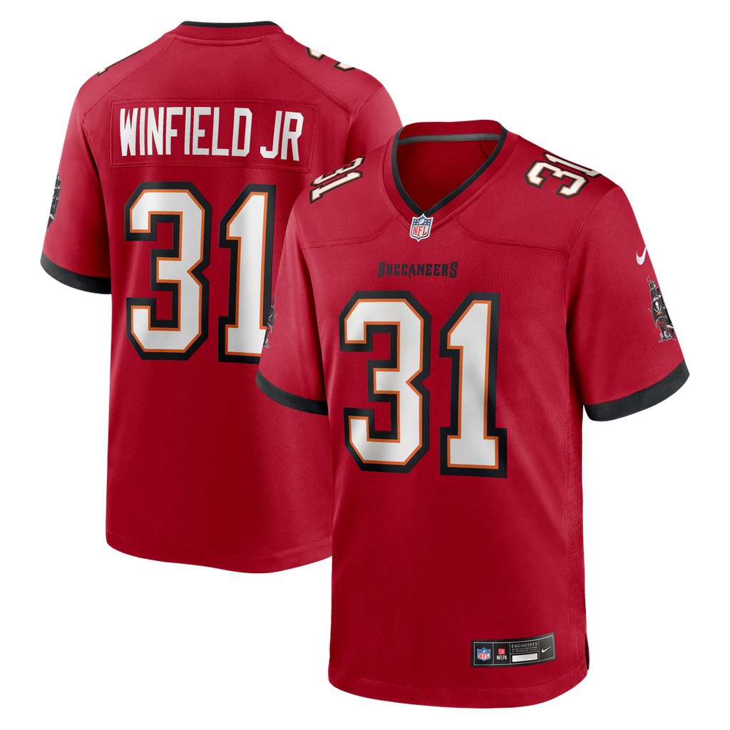 Tampa Bay Buccaneers Antoine Winfield Jr. Red Game Jersey