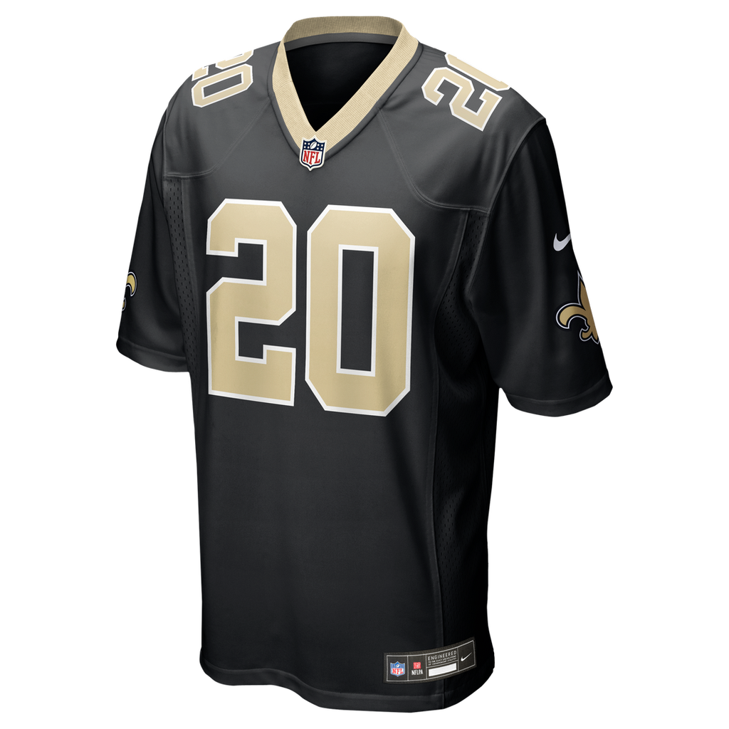 New Orleans Saints Pete Werner Black Game Jersey