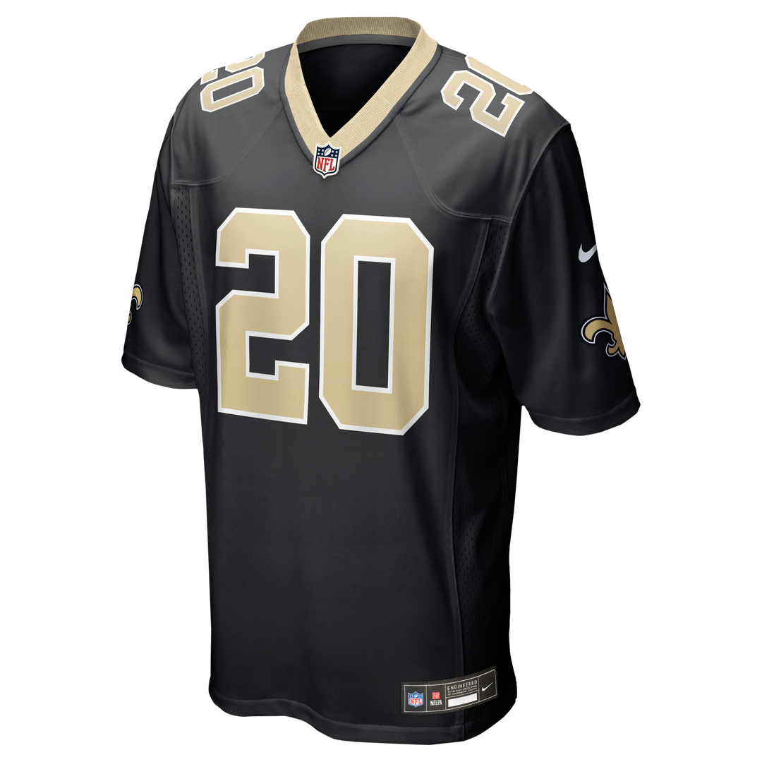 New Orleans Saints Pete Werner Black Game Jersey