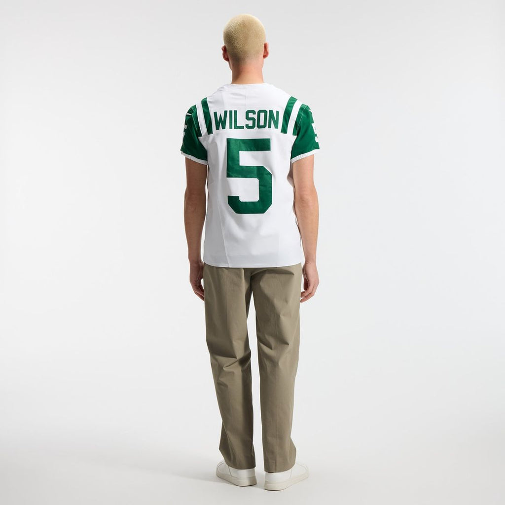 New York Jets Garrett Wilson White Classic Alternate Vapor F.U.S.E. Elite Jersey