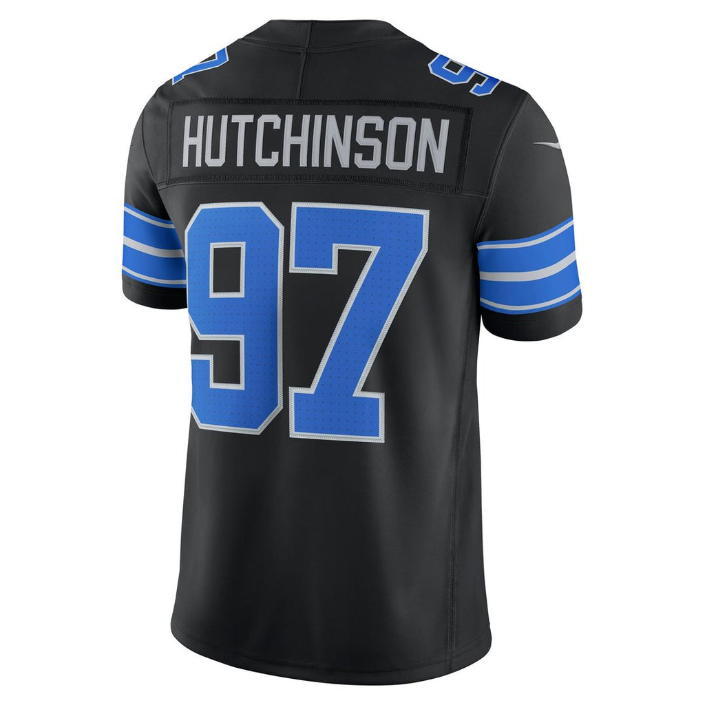 Detroit Lions Aidan Hutchinson White Vapor F.U.S.E. Stitched Limited Jersey