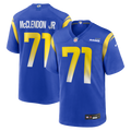 Los Angeles Rams Warren McClendon Jr. Royal Team Game Jersey