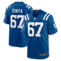 Indianapolis Colts Luke Tenuta Royal Team Game Jersey