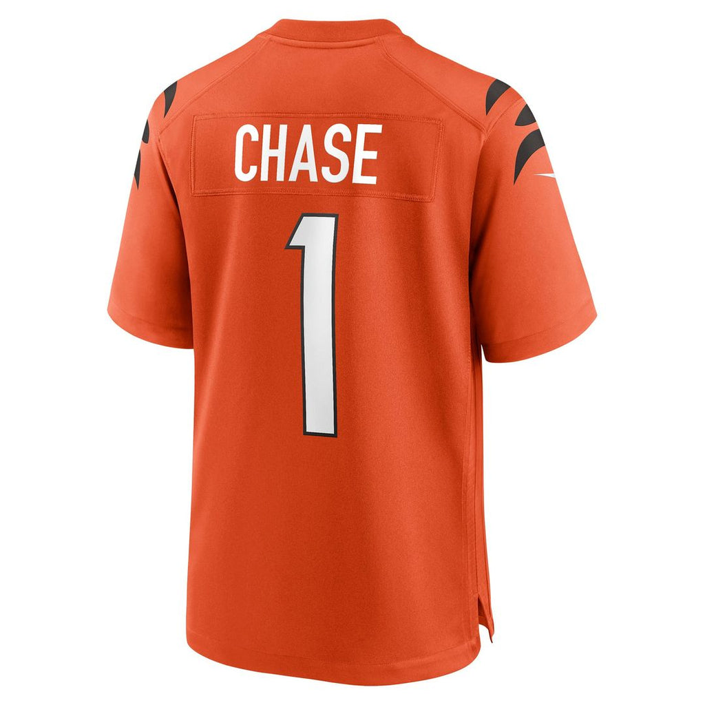 Cincinnati Bengals Ja'Marr Chase Black Game Jersey