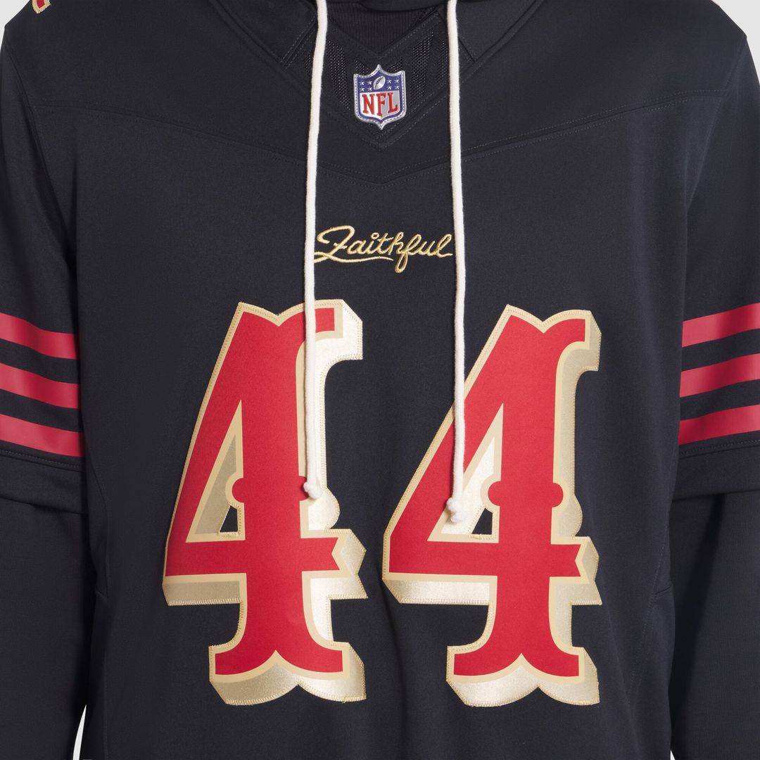 San Francisco 49ers Kyle Juszczyk Black Rivalries Collection Stitched Limited Jersey