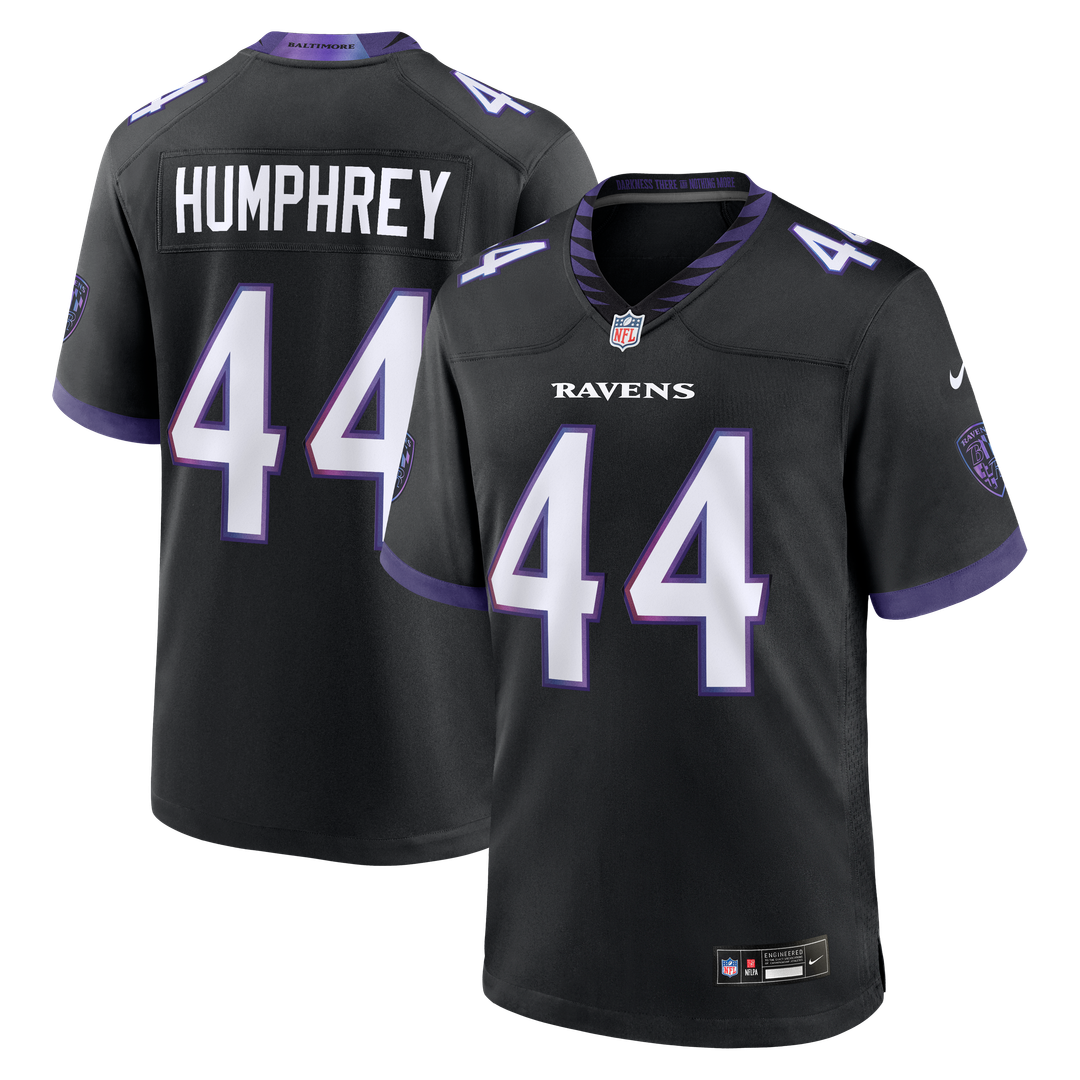 Baltimore Ravens Marlon Humphrey Purple Team Game Jersey