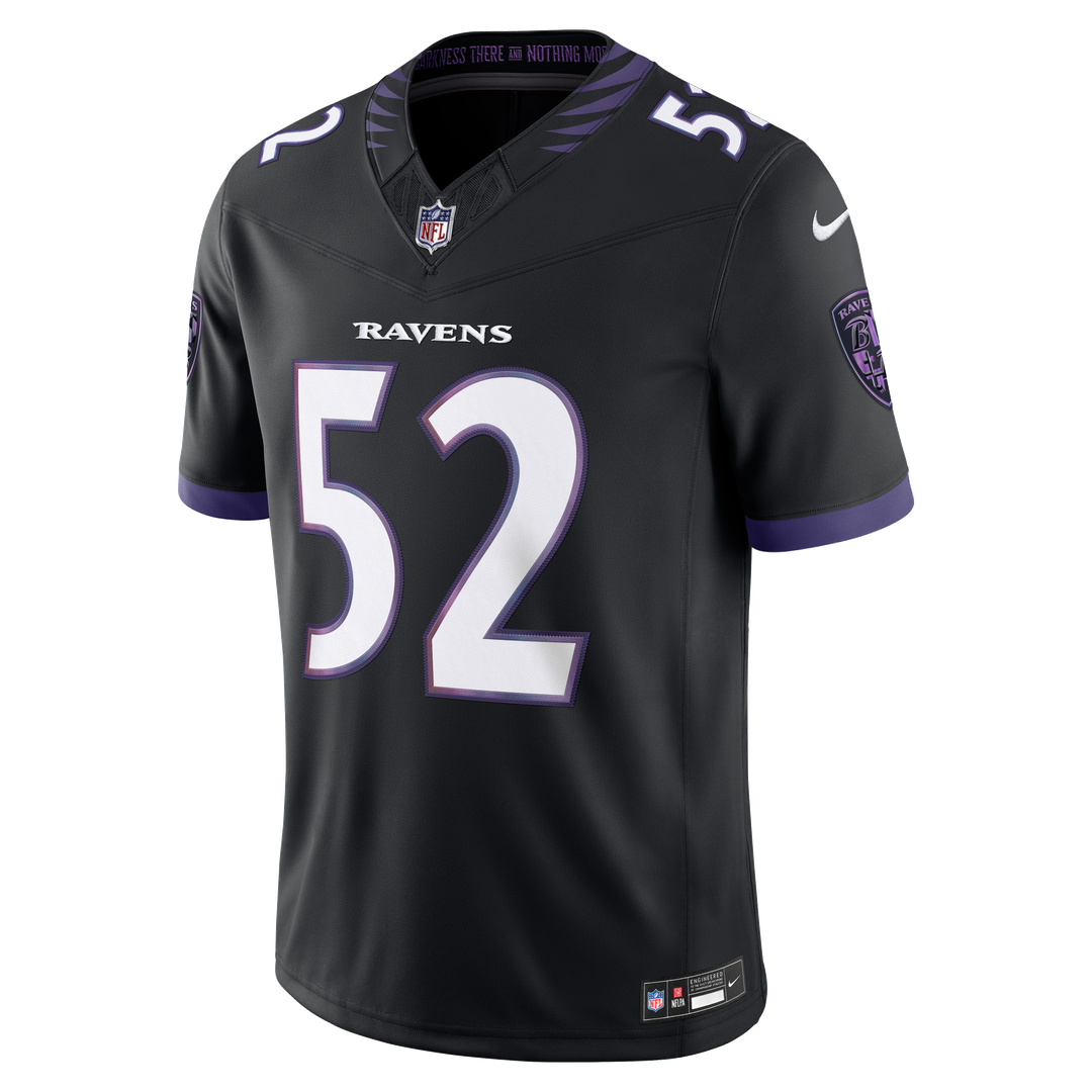 Baltimore Ravens Ray Lewis Purple Vapor F.U.S.E. Stitched Retired Limited Jersey