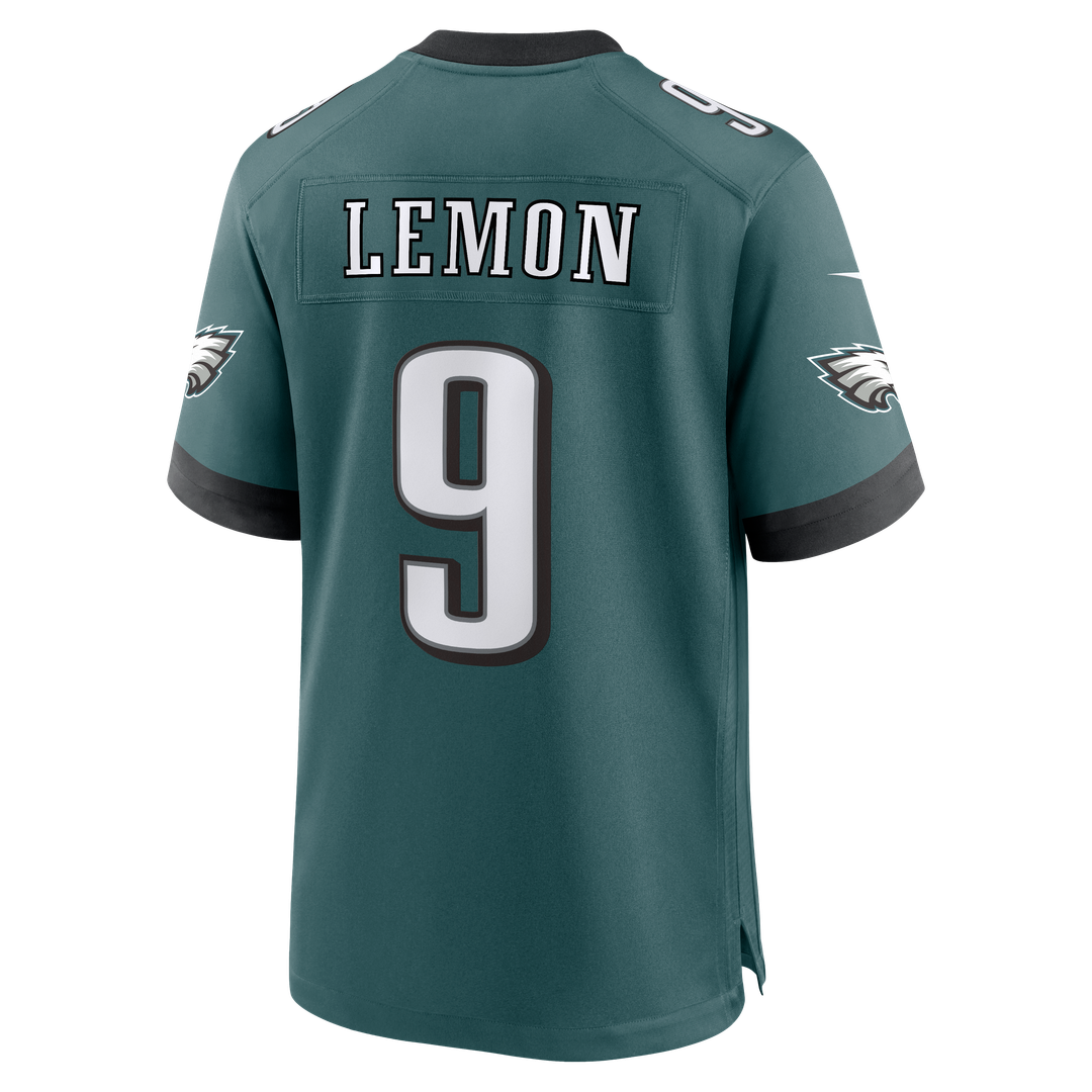 Philadelphia Eagles Makai Lemon Green Team Game Jersey