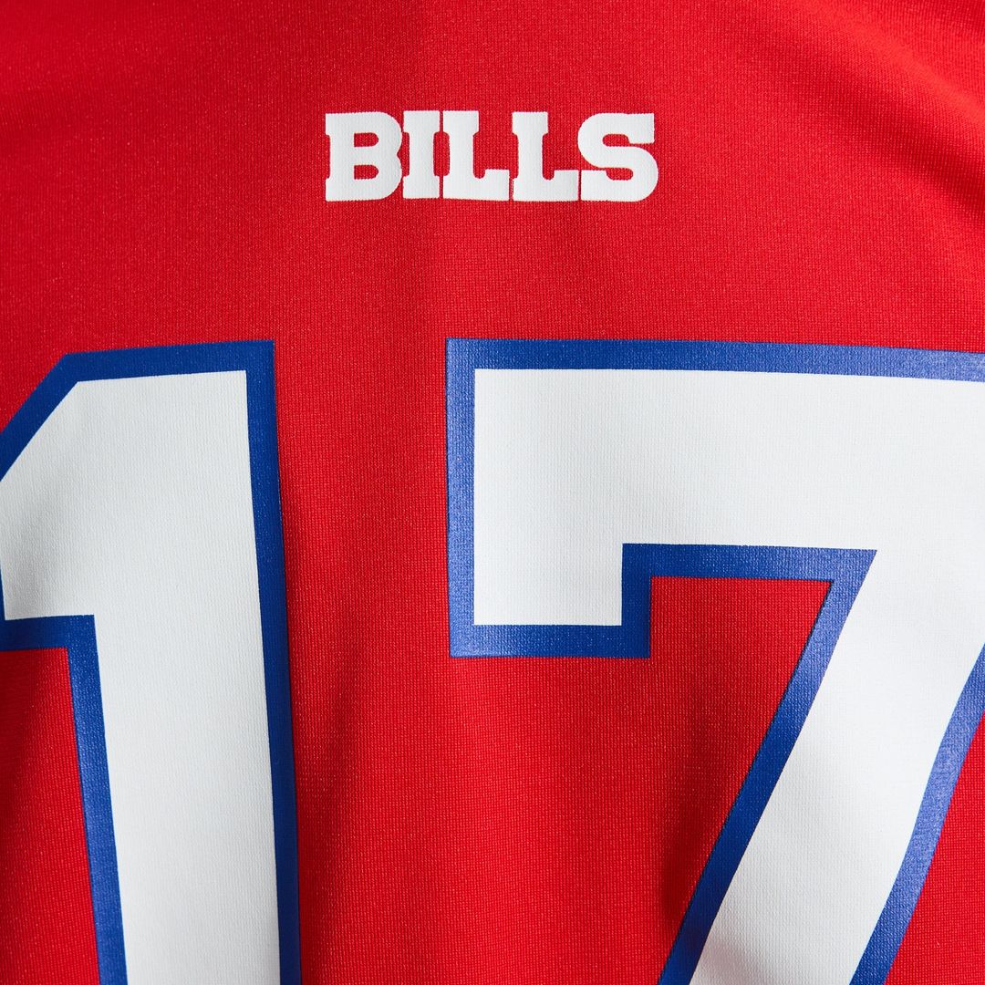 Buffalo Bills Josh Allen White Game Player Jersey