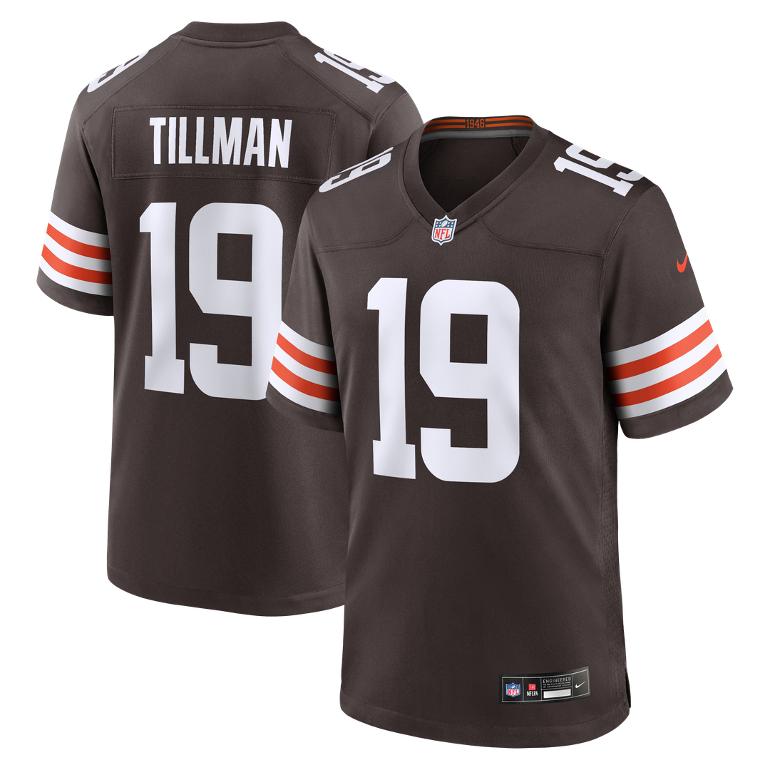 Cleveland Browns Cedric Tillman Brown Game Jersey