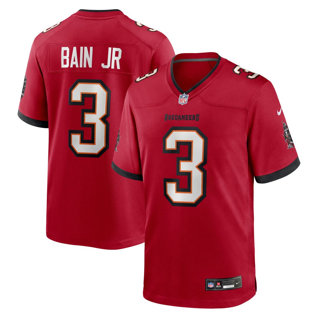 Tampa Bay Buccaneers Rueben Bain Jr. Red Team Game Jersey