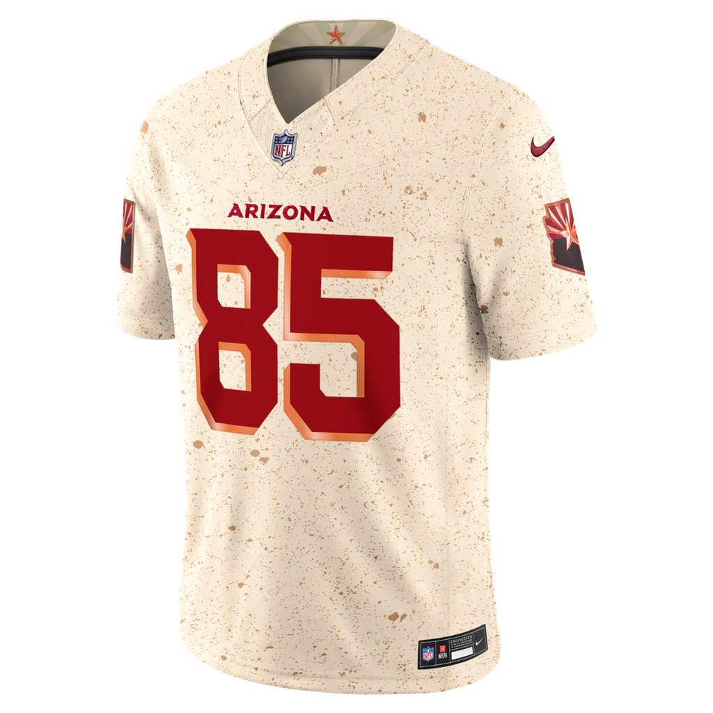 Arizona Cardinals Trey McBride Natural Rivalries Collection Stitched Limited Jersey