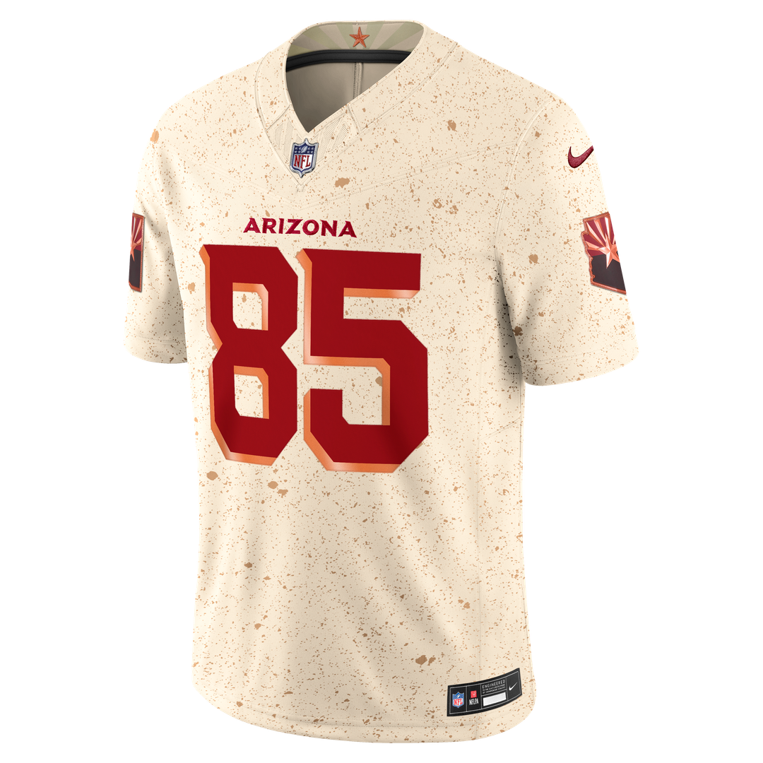 Arizona Cardinals Trey McBride Natural Rivalries Collection Stitched Limited Jersey