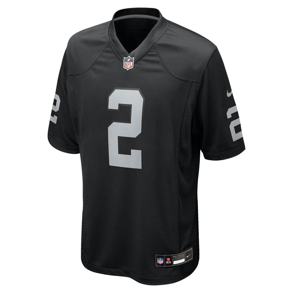 Las Vegas Raiders Ashton Jeanty Black Team Game Jersey