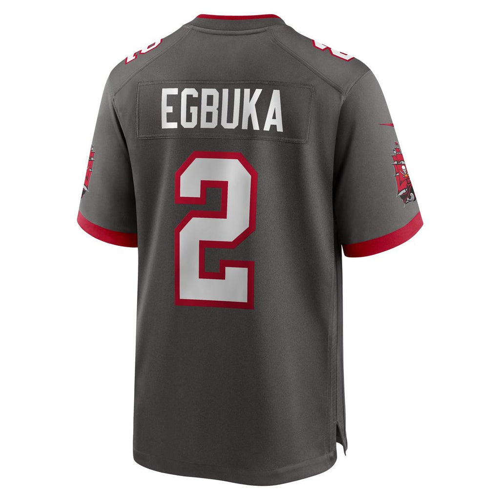 Tampa Bay Buccaneers Emeka Egbuka White Game Jersey