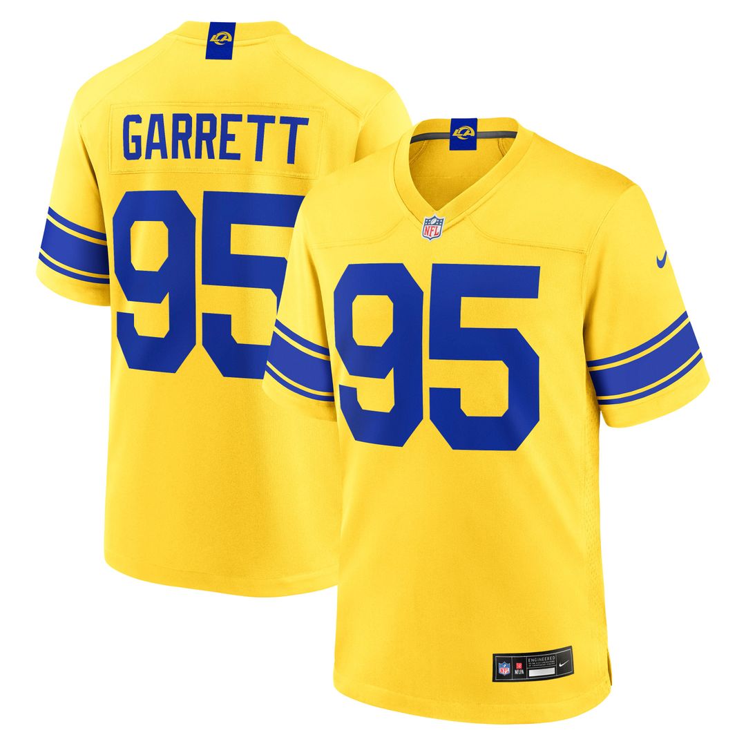 Los Angeles Rams Myles Garrett Royal Men's Game Jersey