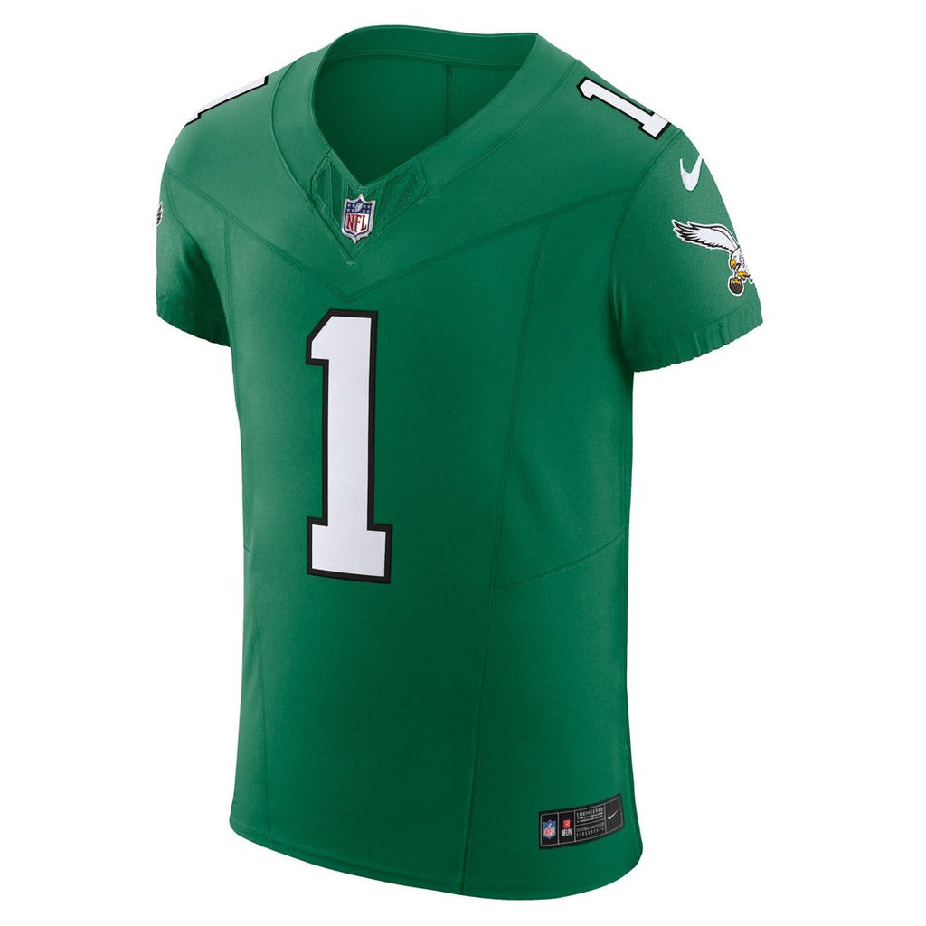 Philadelphia Eagles Jalen Hurts Kelly Green Alternate Vapor F.U.S.E. Elite Jersey