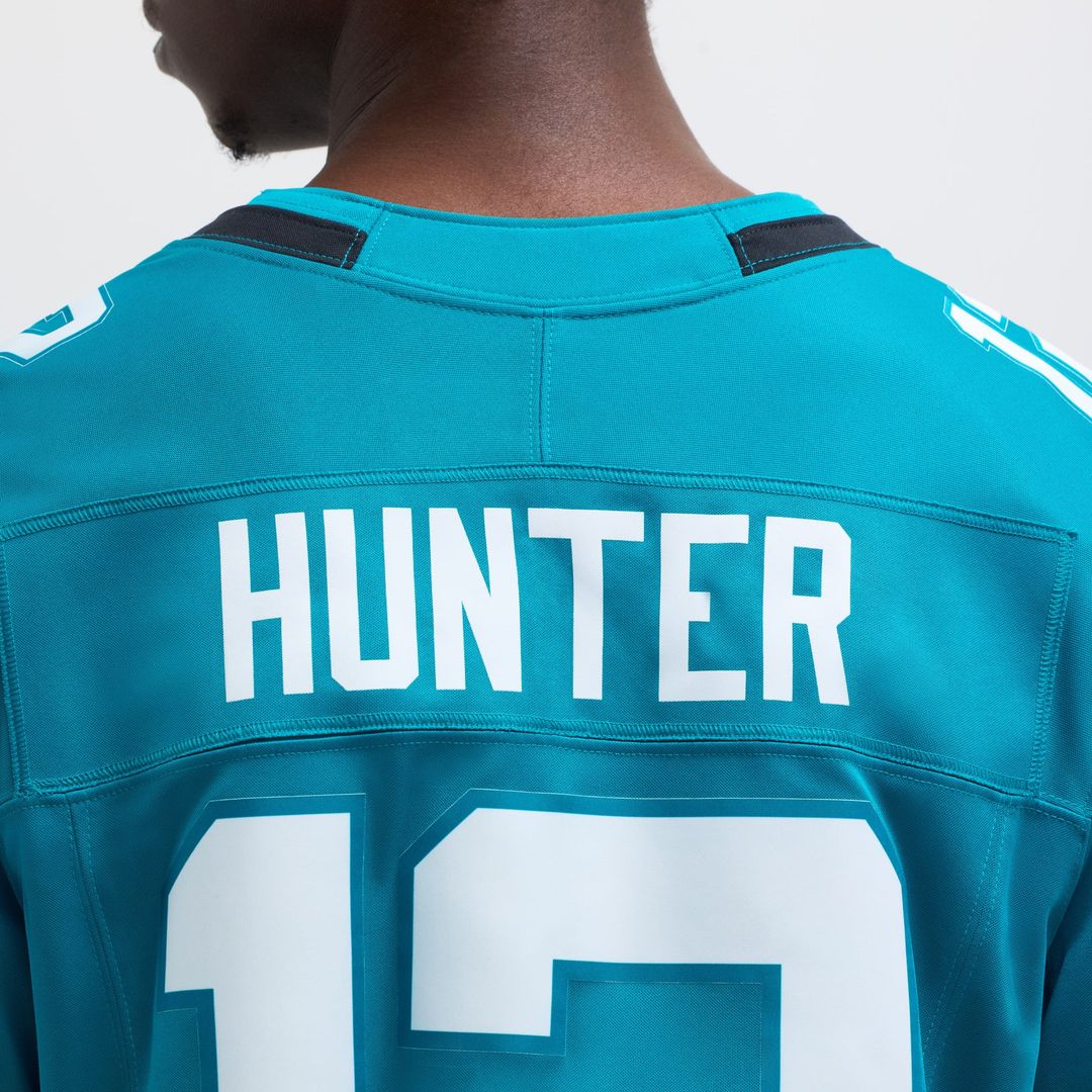 Jacksonville Jaguars Travis Hunter Teal Team Limited Jersey