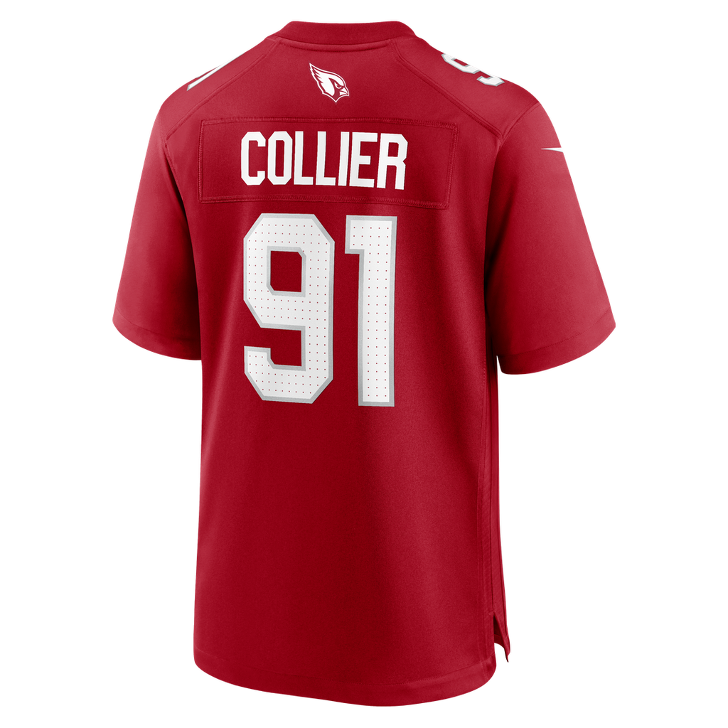 Arizona Cardinals L.J. Collier Cardinal Team Game Jersey