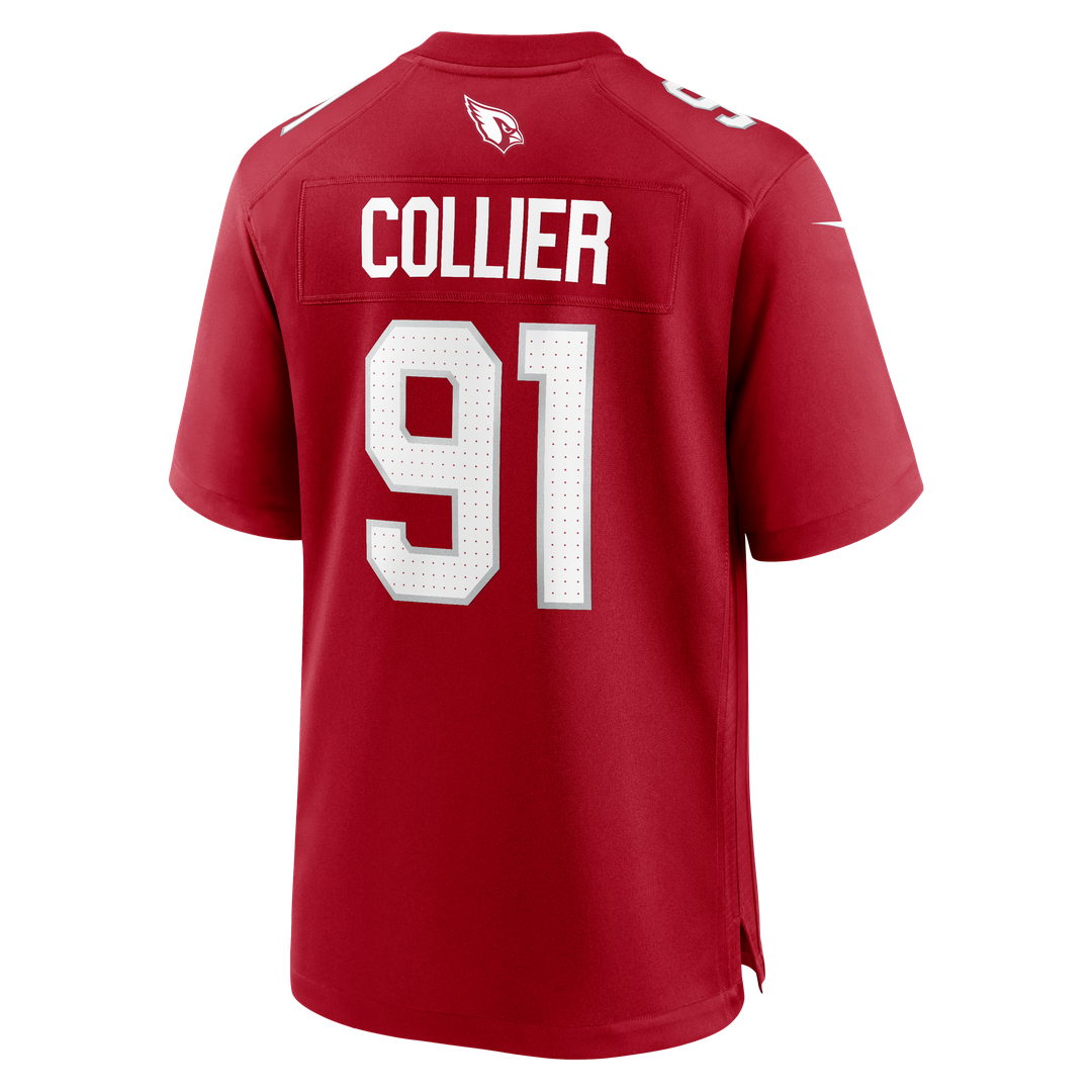 Arizona Cardinals L.J. Collier Cardinal Team Game Jersey